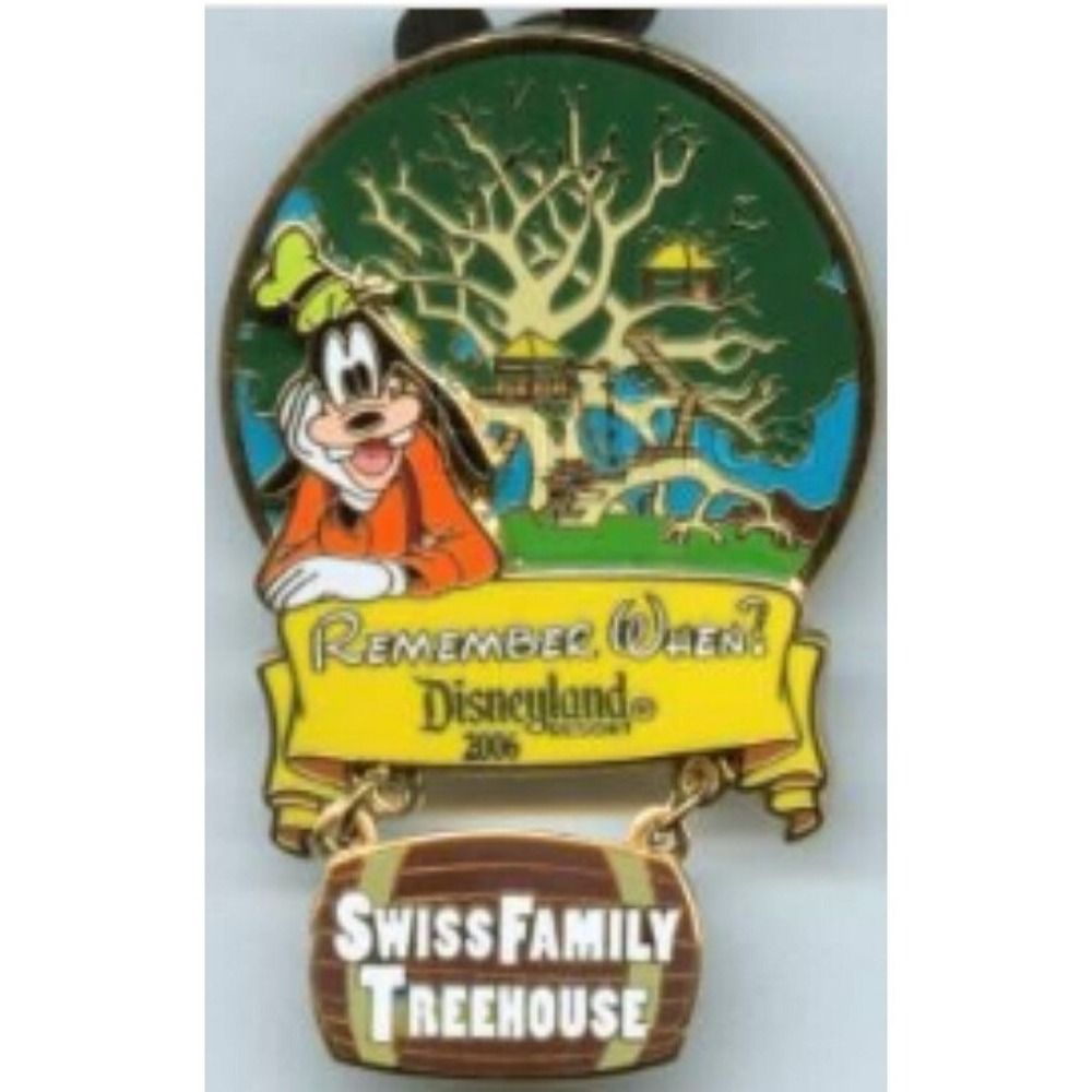 Vintage Disney Goofy Swiss Family Tree House Remember When 2006 LE 750 48927 DLR